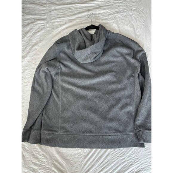 Old Navy Mens Gray Hoodie‎ xLarge long sleeve pullover polyester lightweight - Picture 4 of 6